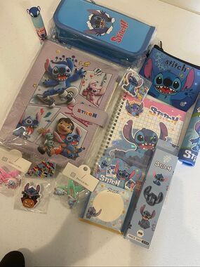 12 piece Stitch stationery set new